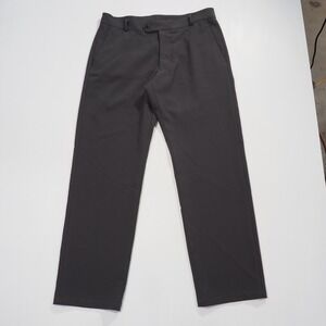 Armani Collezioni Dress Pants Mens 36 Gray Flat Front Trousers Business Career